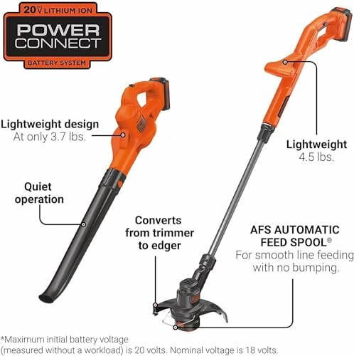 BLACK+DECKER 20V MAX Weed Eater Combo